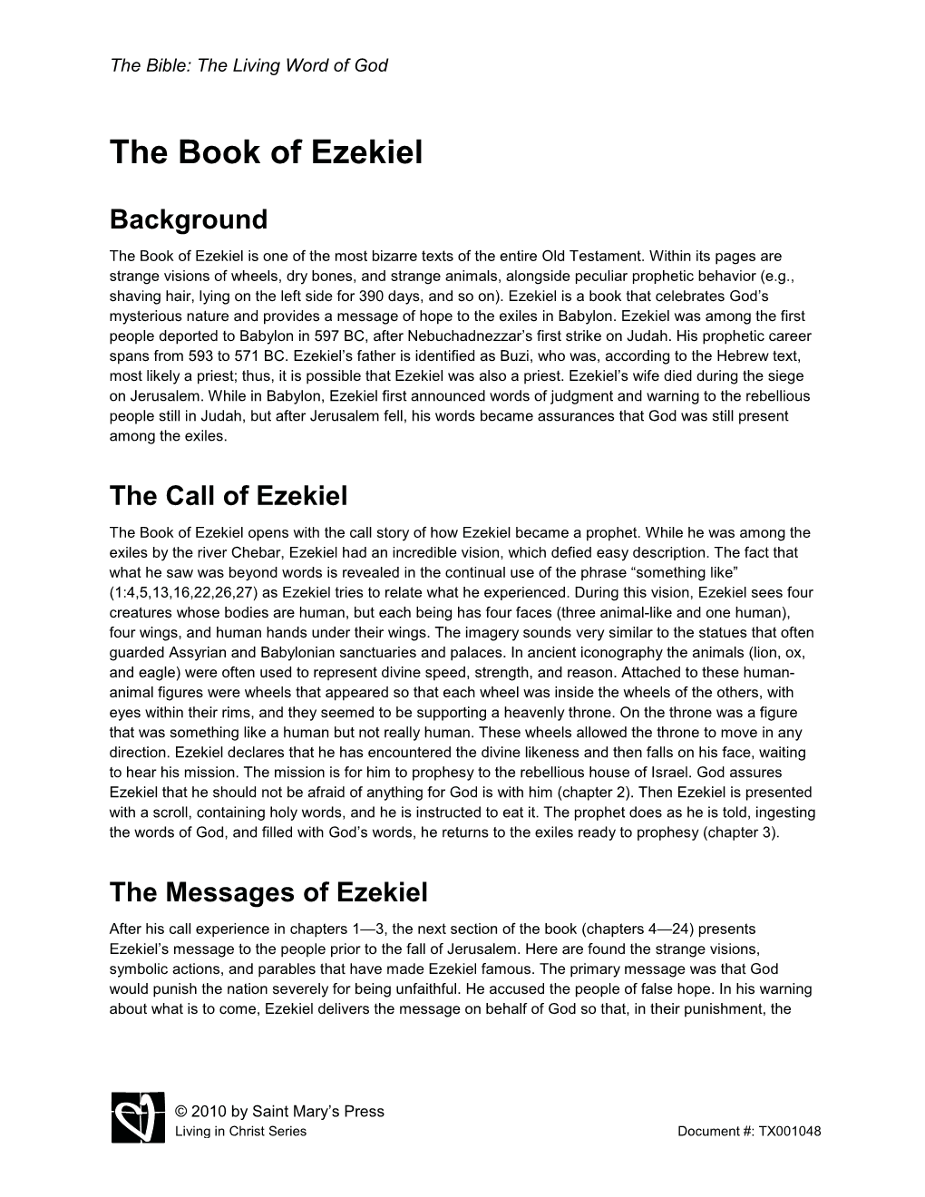 The Book of Ezekiel