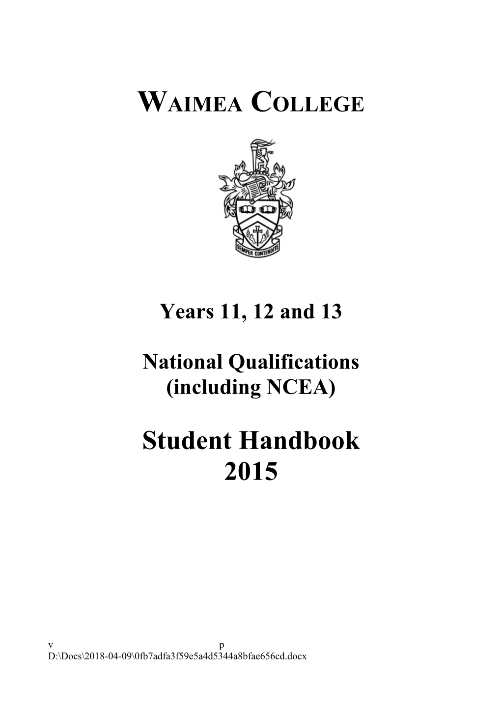 National Qualifications