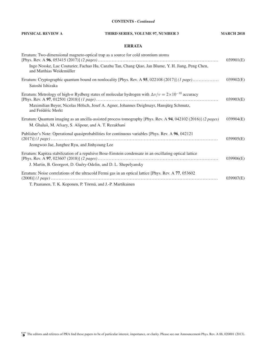Table of Contents (Print, Part 1)