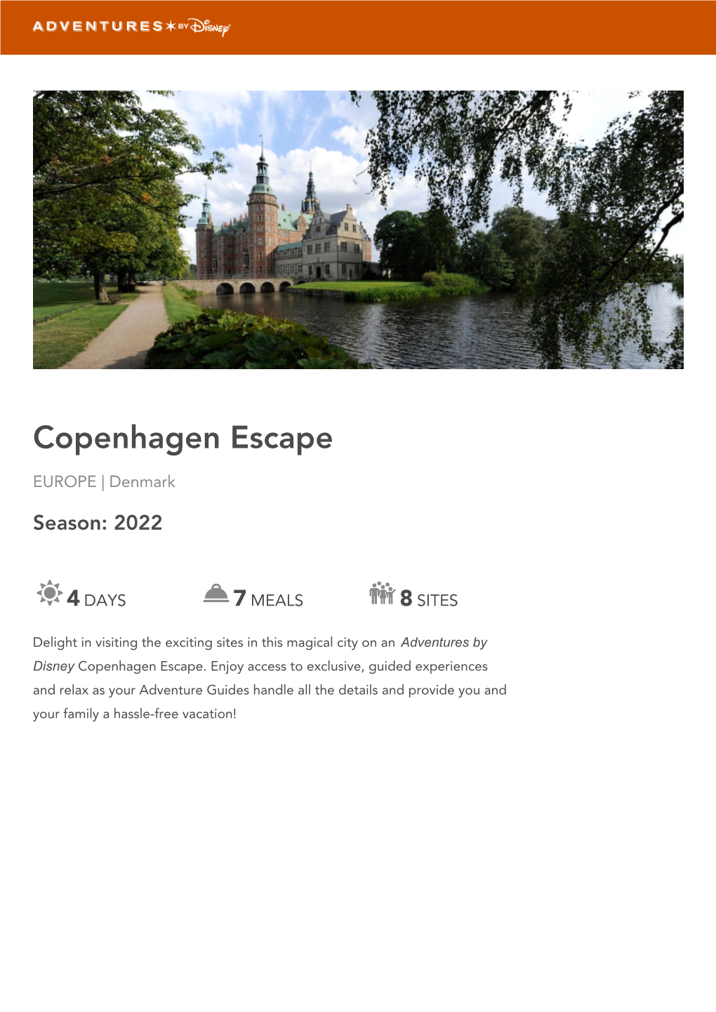 COPENHAGEN ESCAPE Europe | Denmark