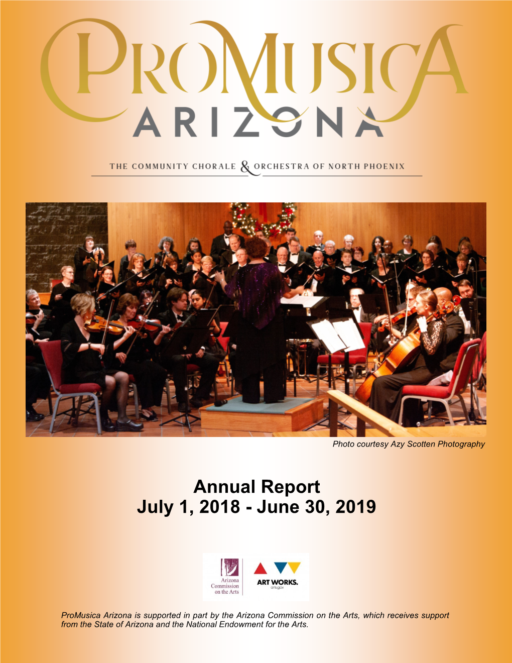 Annual Report July 1, 2018 - June 30, 2019