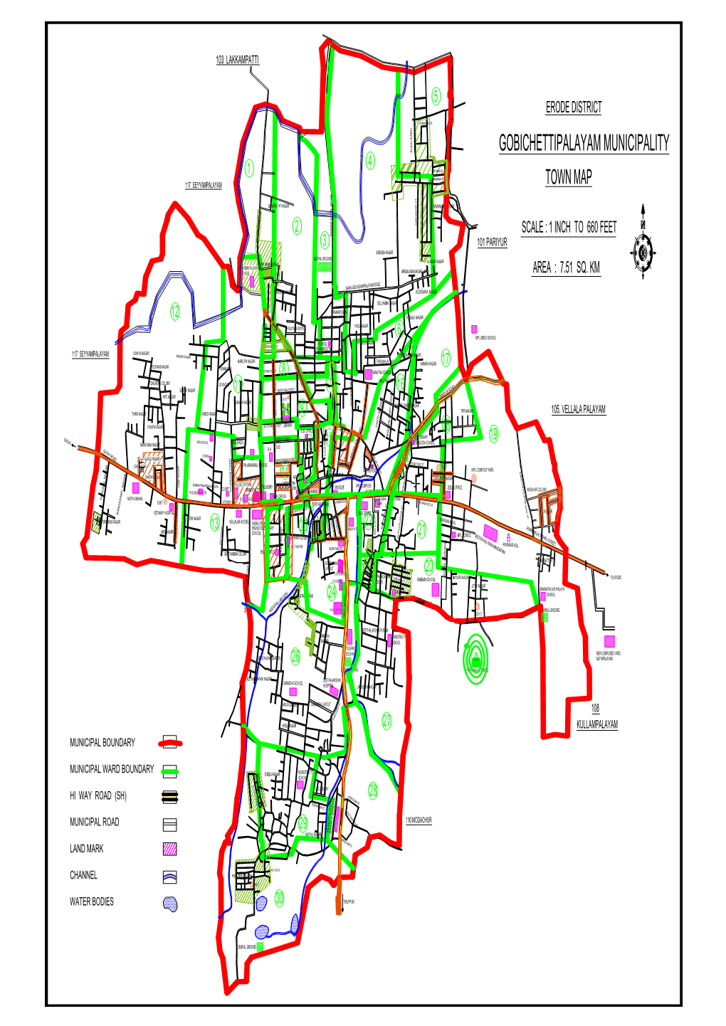 Gobichettipalayam Municipality 4 Pattappan St