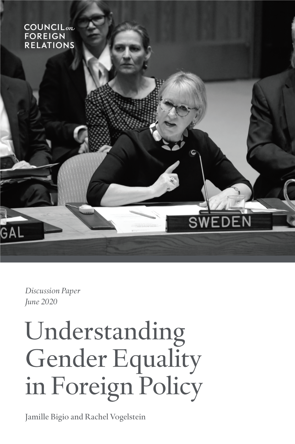 Understanding Gender Equality in Foreign Policy What the United States Can Do