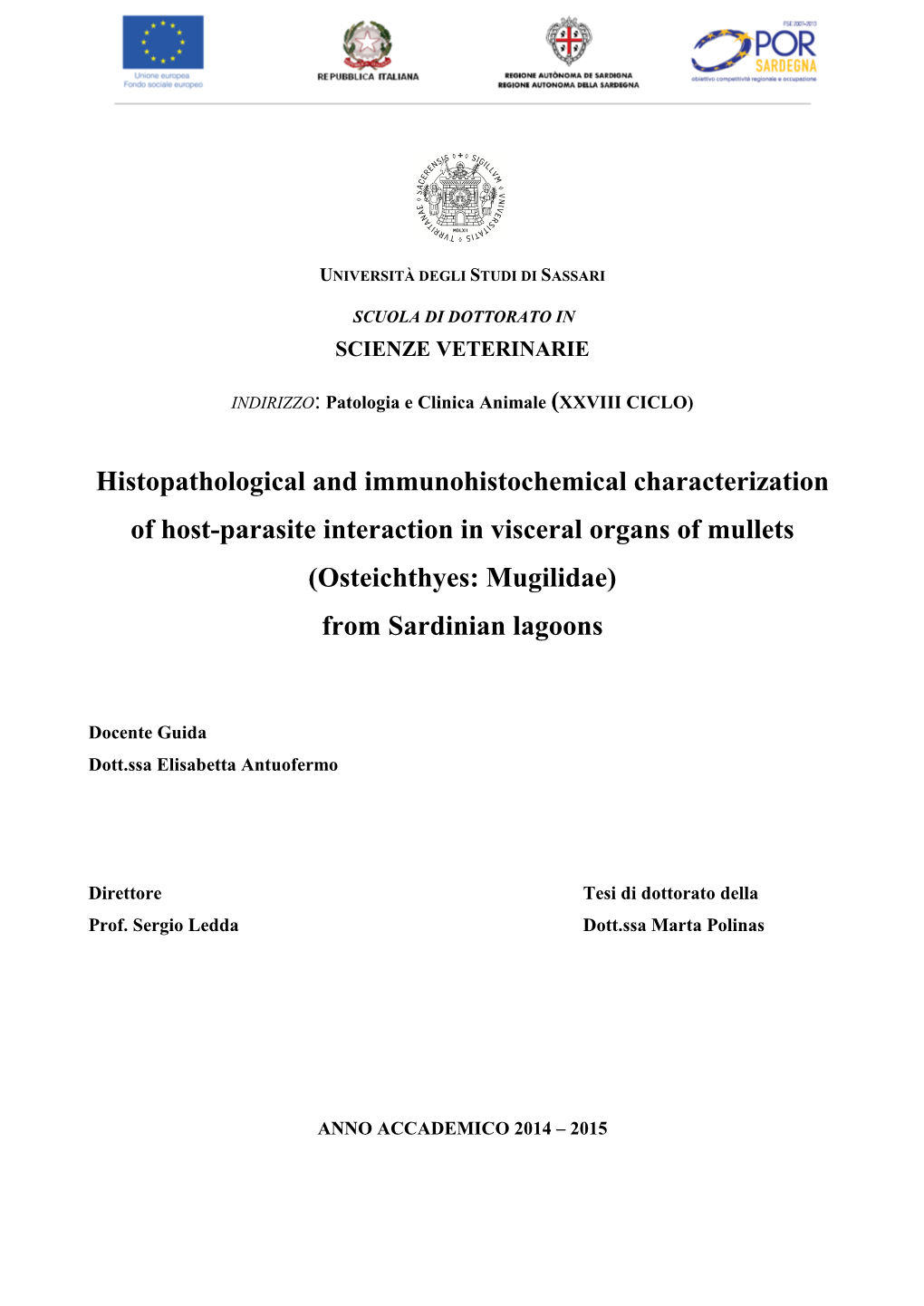 Histopathological and Immunohistochemical