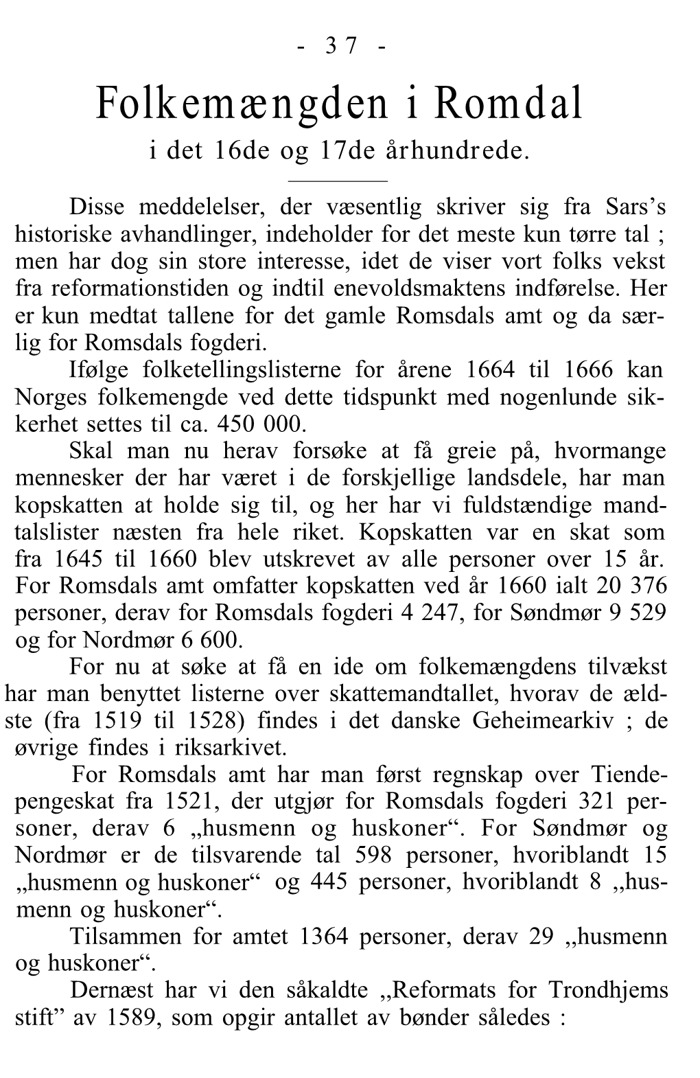 Romsdal Sogelags Årsskrifte 1921