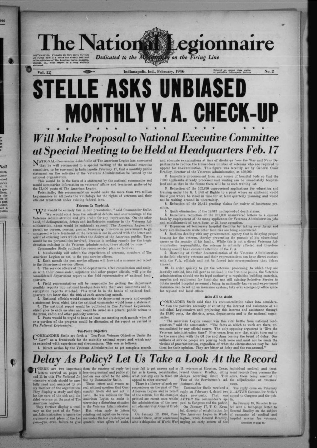 Stelle Asks Unbiased Monthly Va