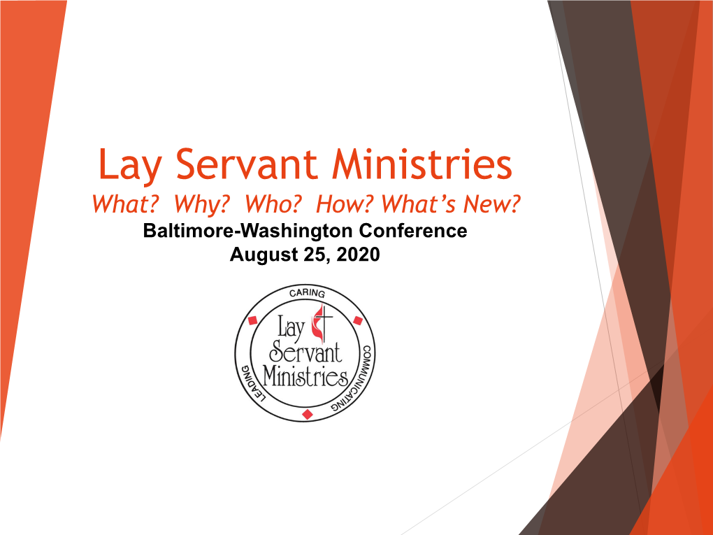 Lay Servant Ministries