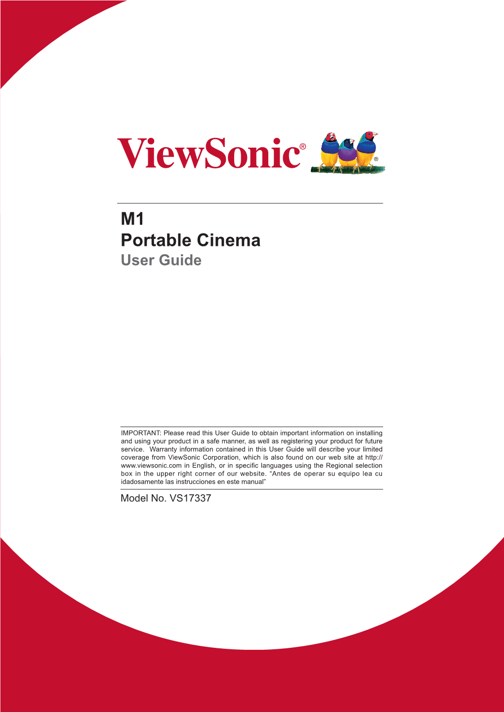 M1 Portable Cinema User Guide