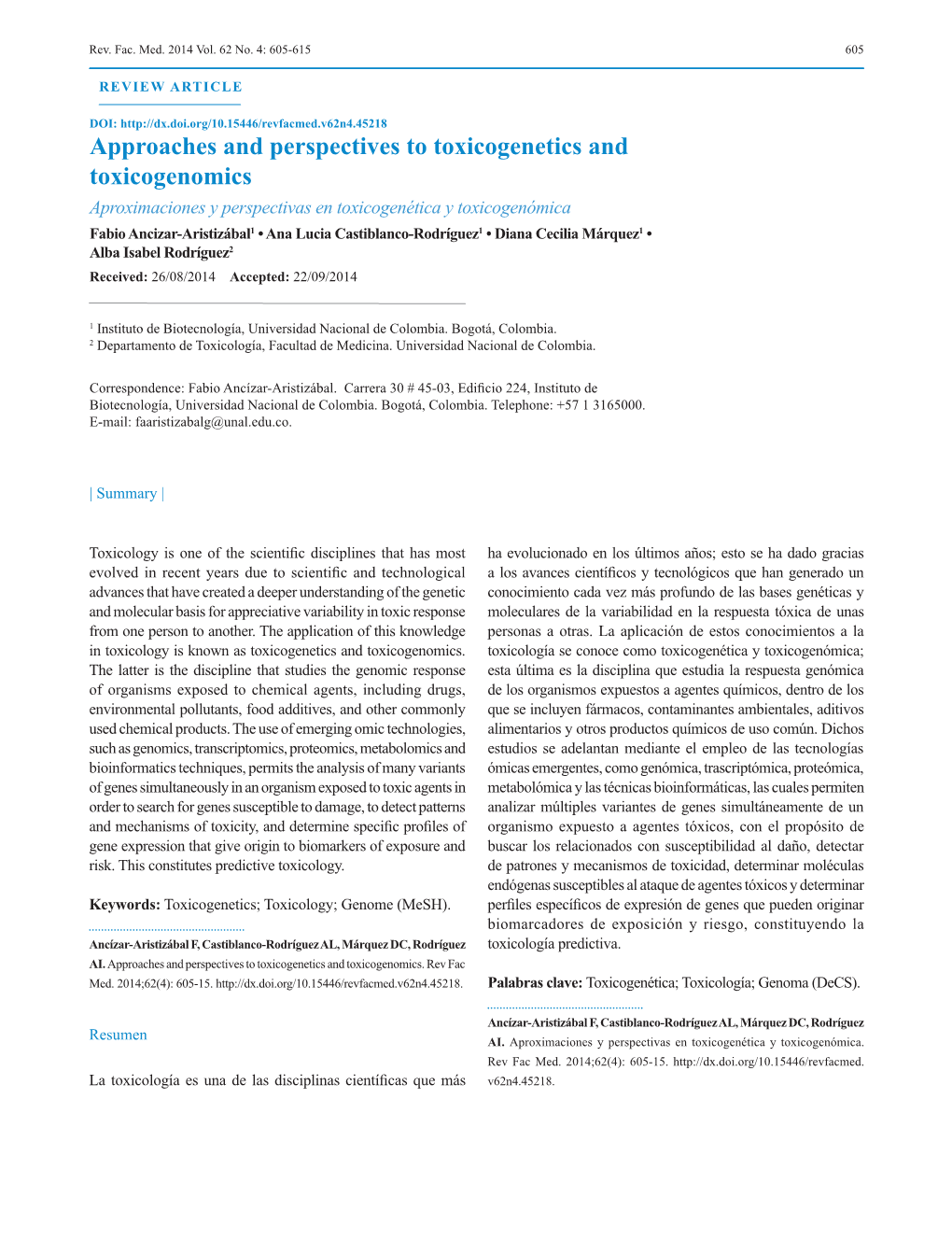 Approaches and Perspectives to Toxicogenetics and Toxicogenomics