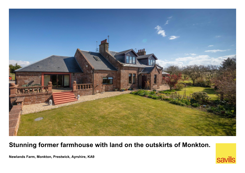 Stunning Former Farmhouse with Land on the Outskirts of Monkton