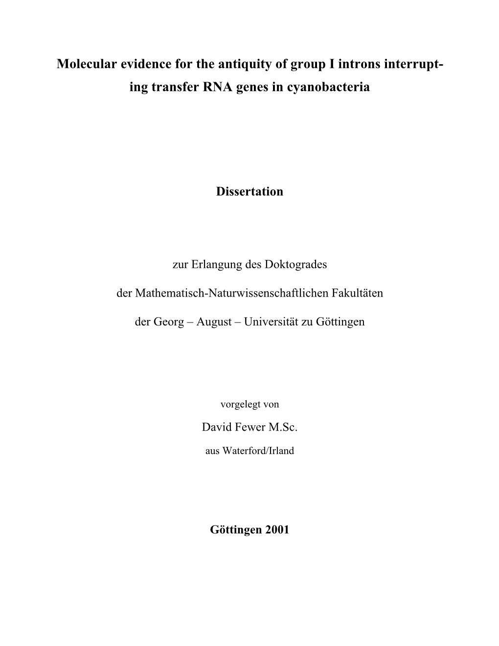 Chroococcidiopsis 16S Rrna Dataset