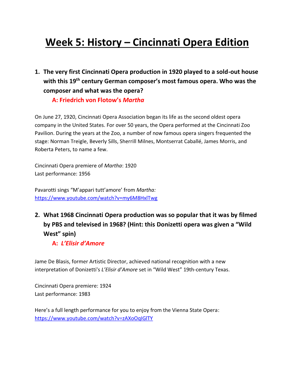 Week 5: History – Cincinnati Opera Edition