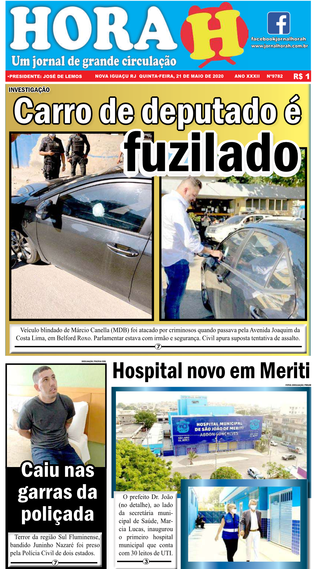 Hospital Novo Em Meriti Fotos: Divulgação/Pmsjm