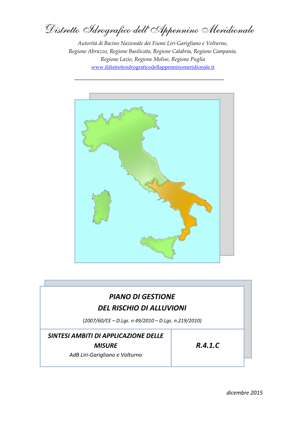 R.4.1.C Adb Liri-Garigliano E Volturno