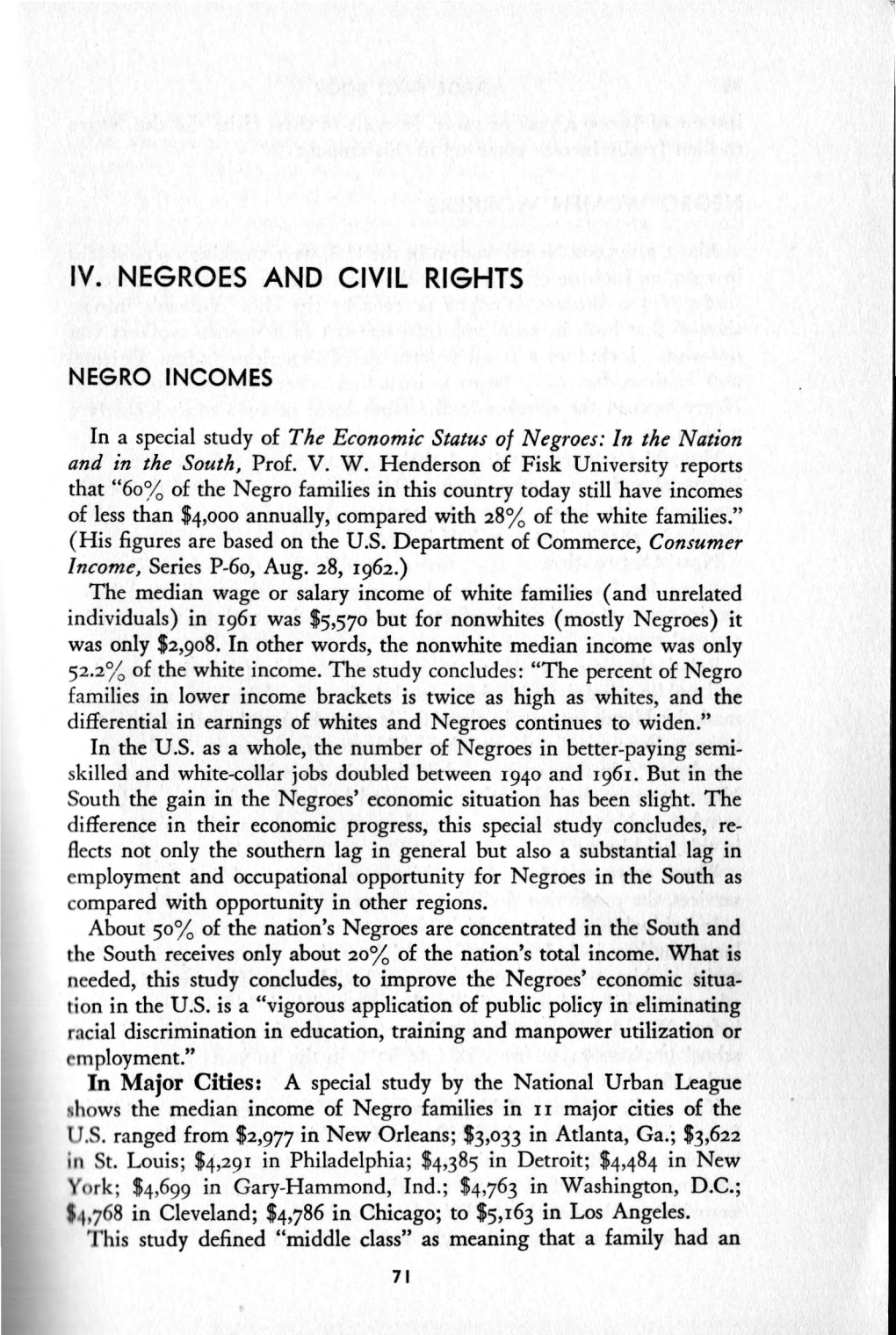 Communist Party Summary Report of Recent Civil Rights Events, August 1965