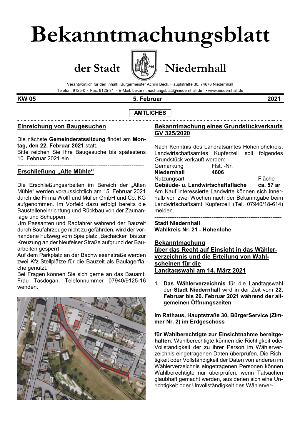 Bekanntmachungsblatt