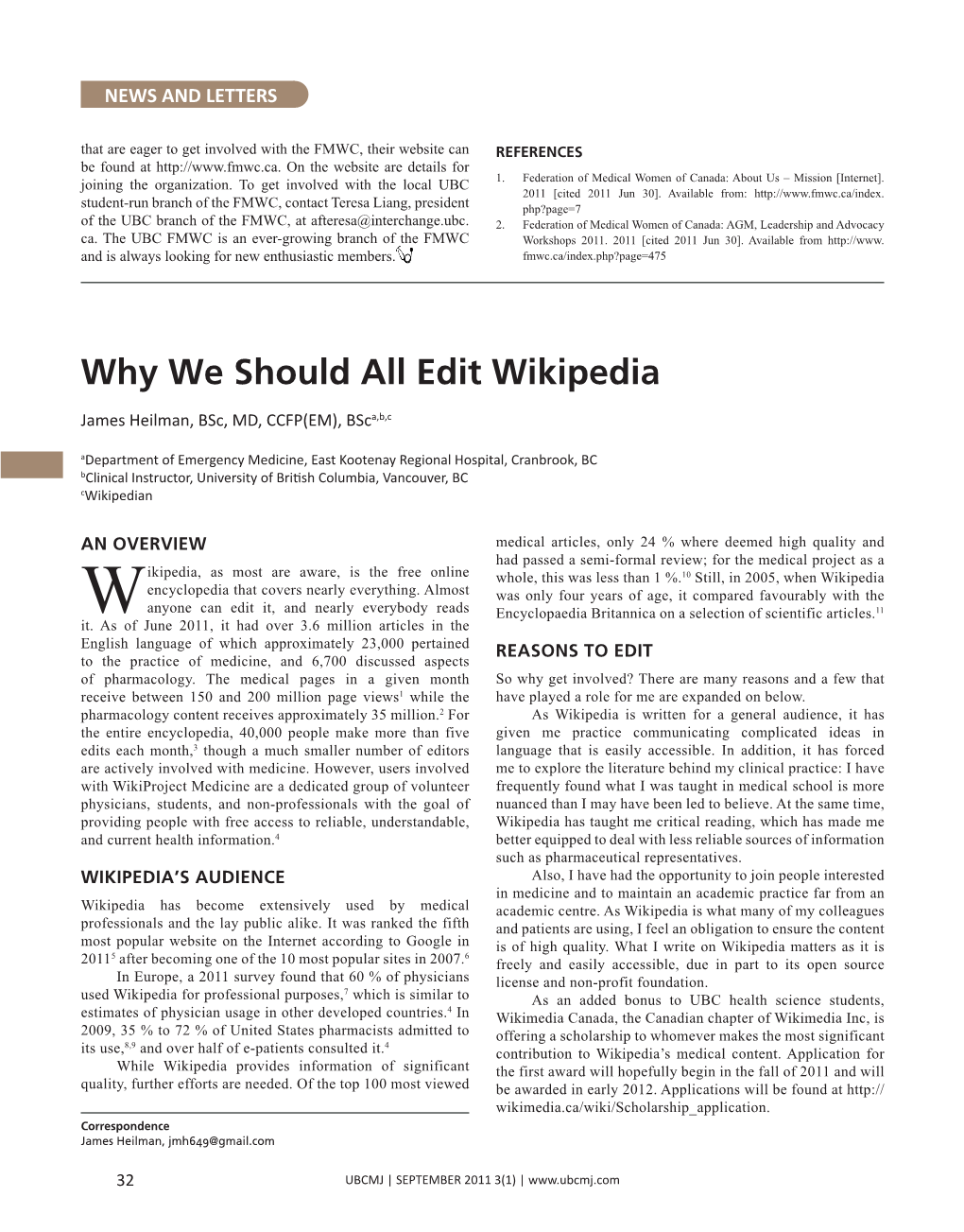 Why We Should All Edit Wikipedia