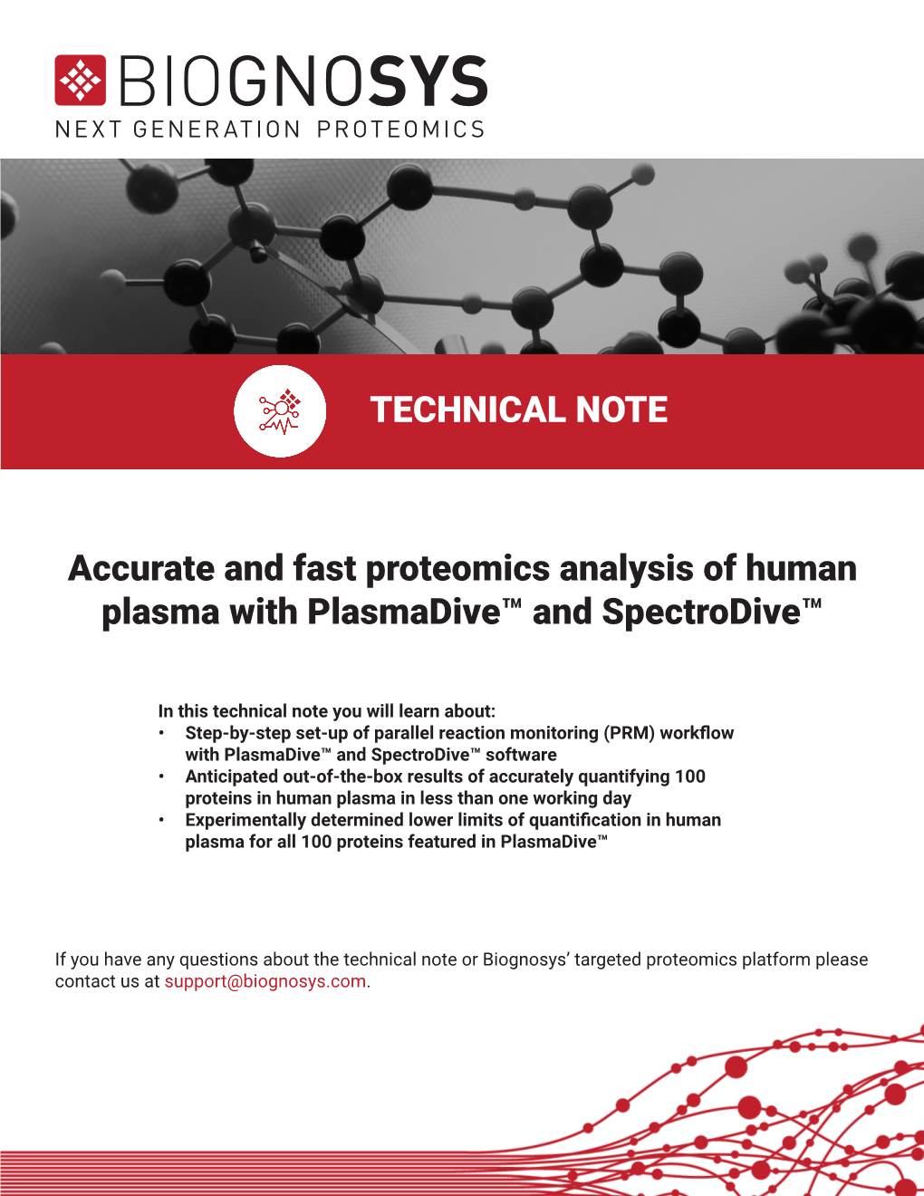 Accurate and Fast Proteomics Analysis of Human Plasma with Plasmadive™ and Spectrodive™