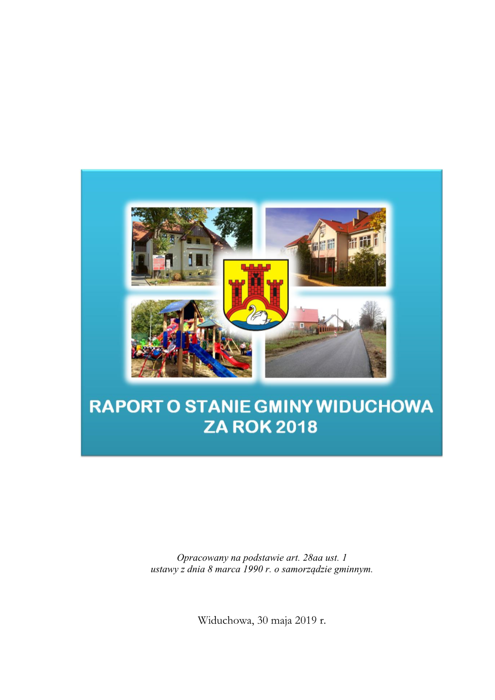 Raport O Stanie Gminy Widuchowa Za Rok 2018