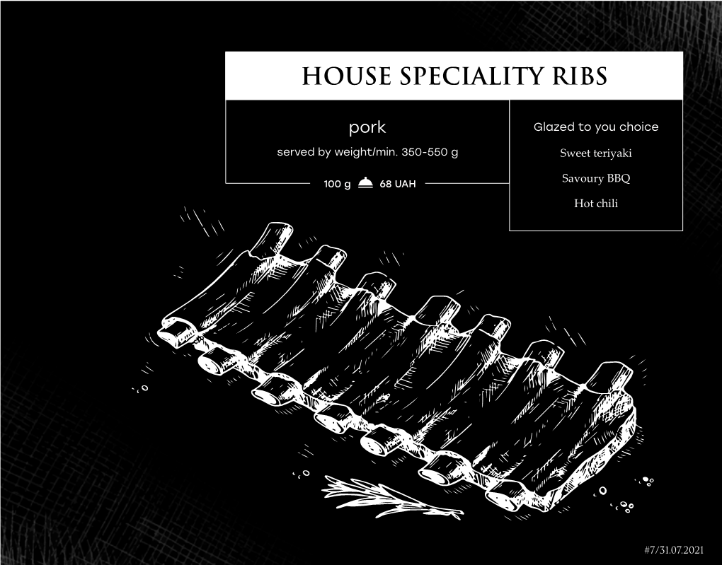 House Speciality Ribs