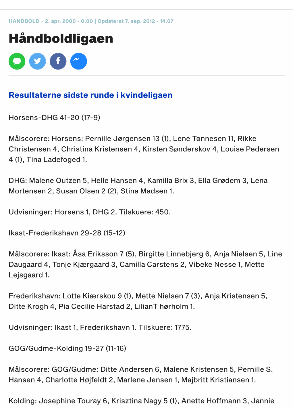 Håndboldligaen