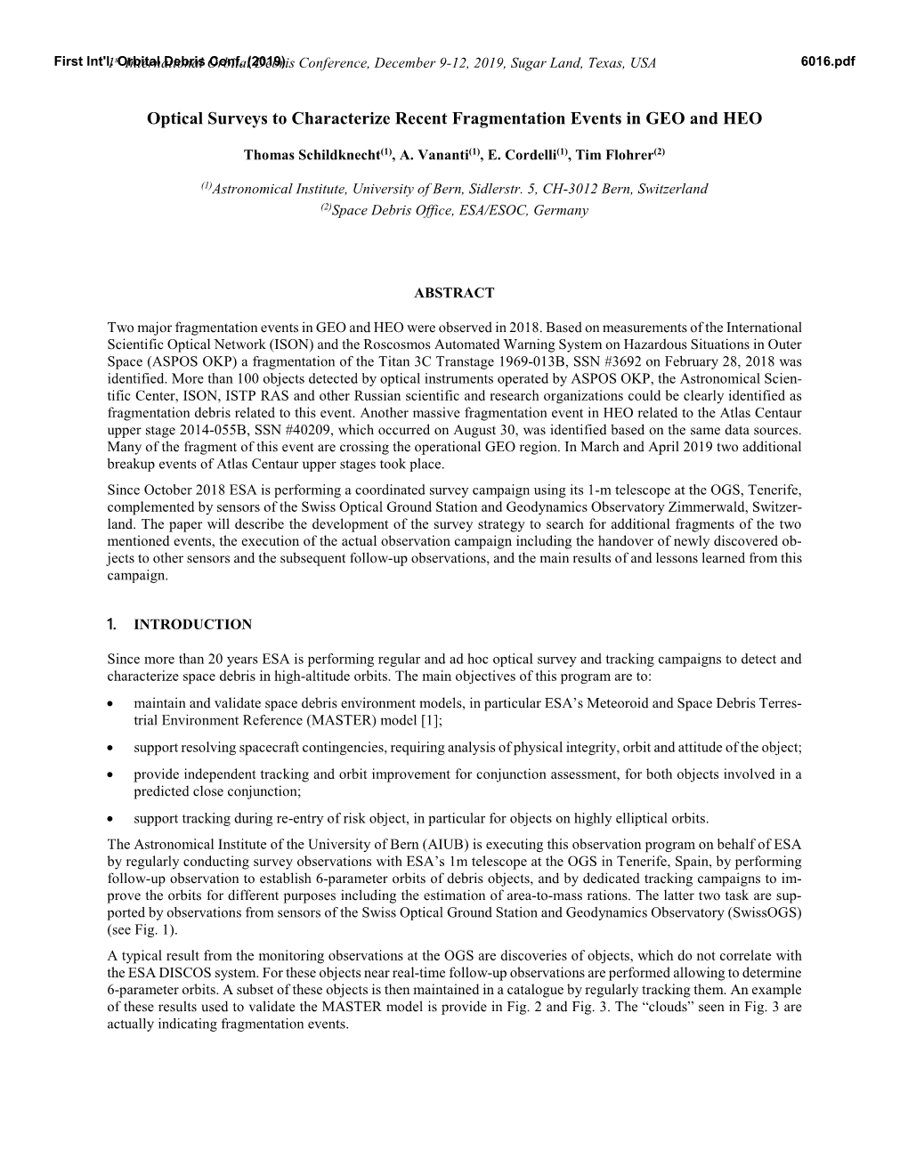 Optical Surveys to Characterize Recent Fragmentation Events in GEO and HEO