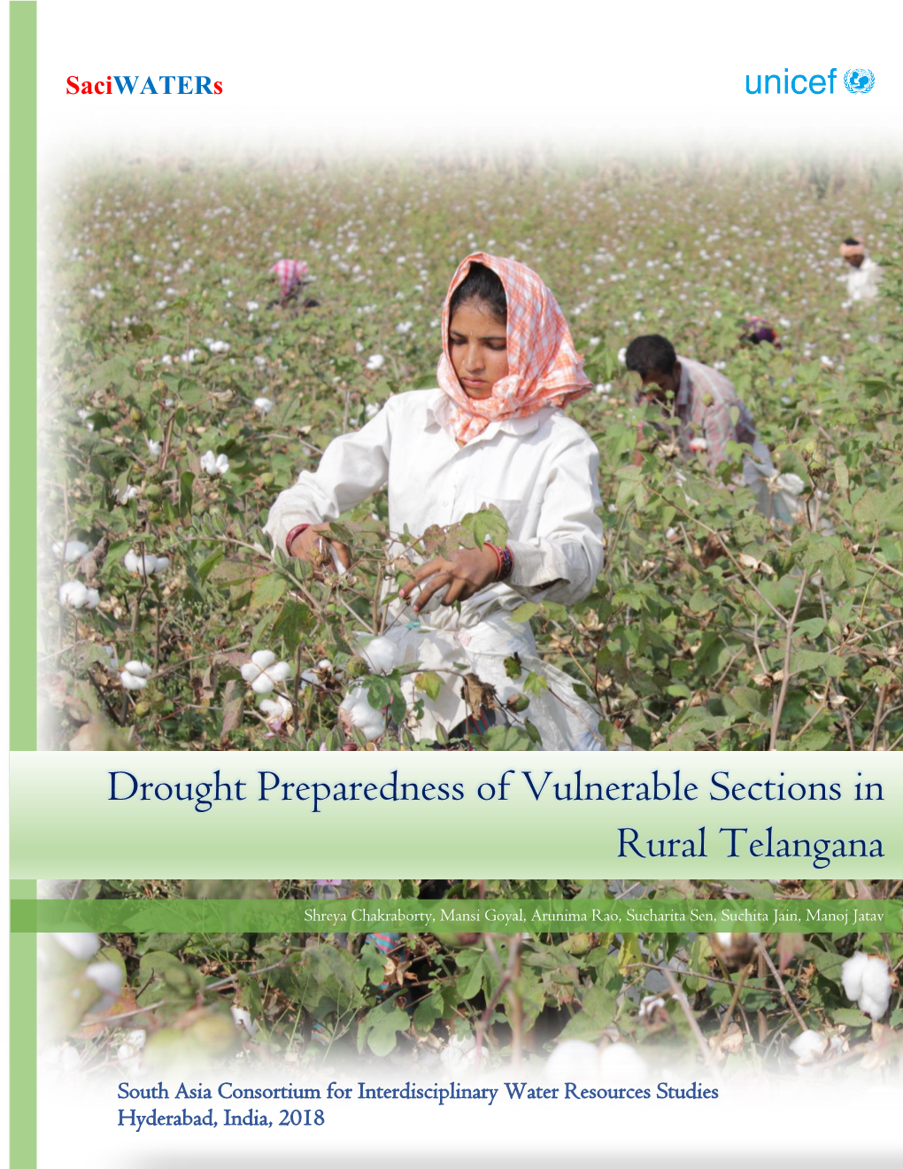 Drought Preparedness of Vulnerable Sections in Rural Telangana