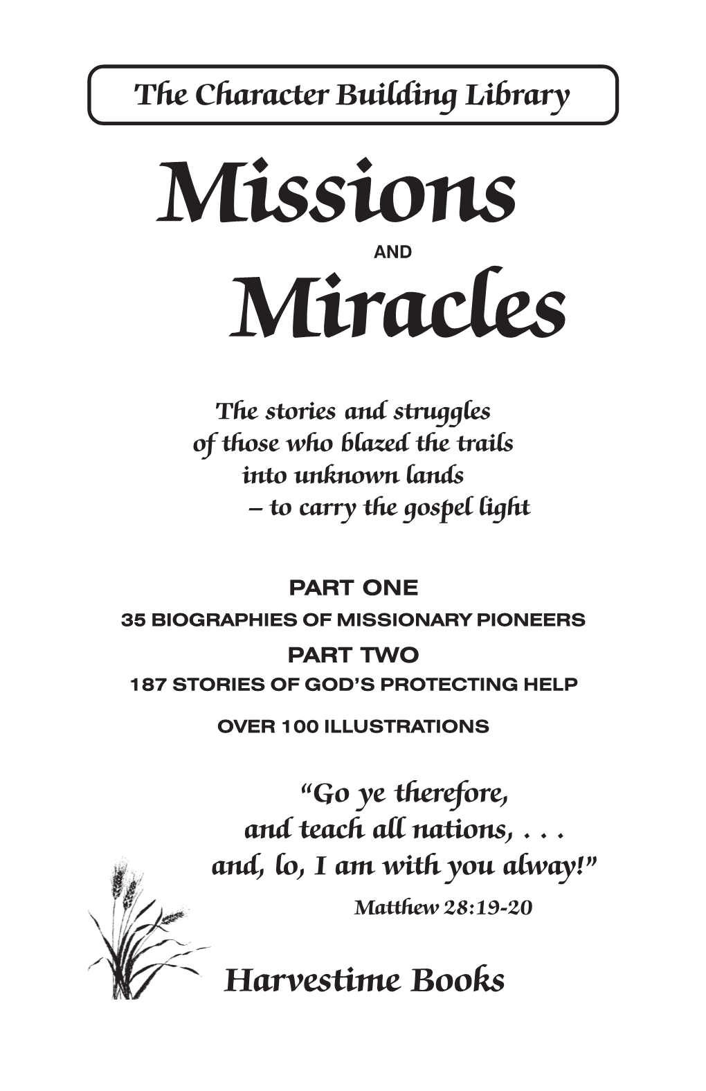 Missions Miracles