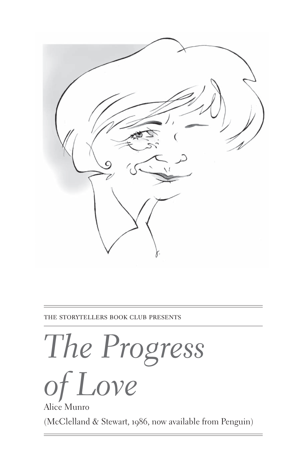 The Progress of Love