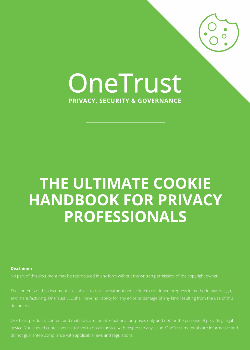 The Ultimate Cookie Handbook for Privacy Professionals