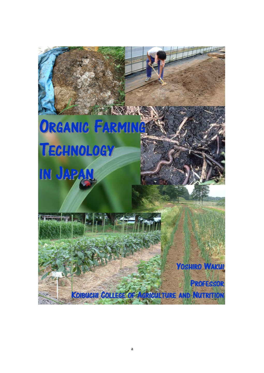Organic Farming Technology in Japan