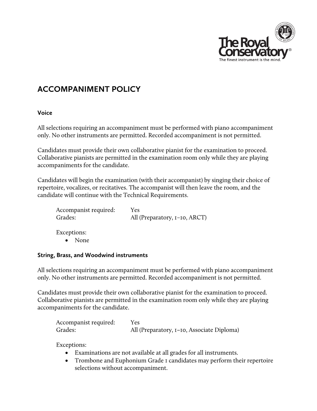 Rcm-Accompaniment-Policy.Pdf