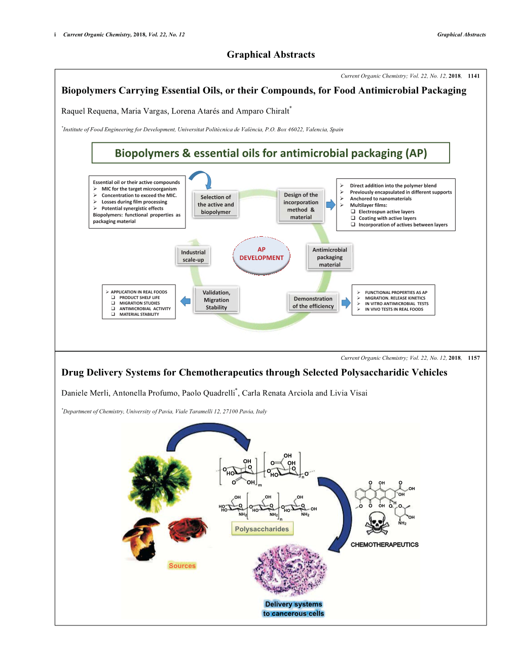 Biopolymers & Essential Oils for Antimicrobial