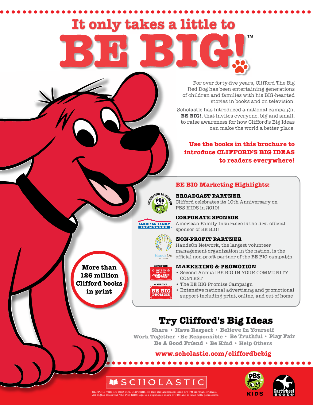 Introduce Clifford's BIG Ideas