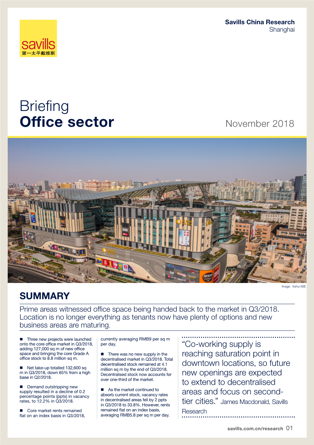 Briefing Office Sector November 2018