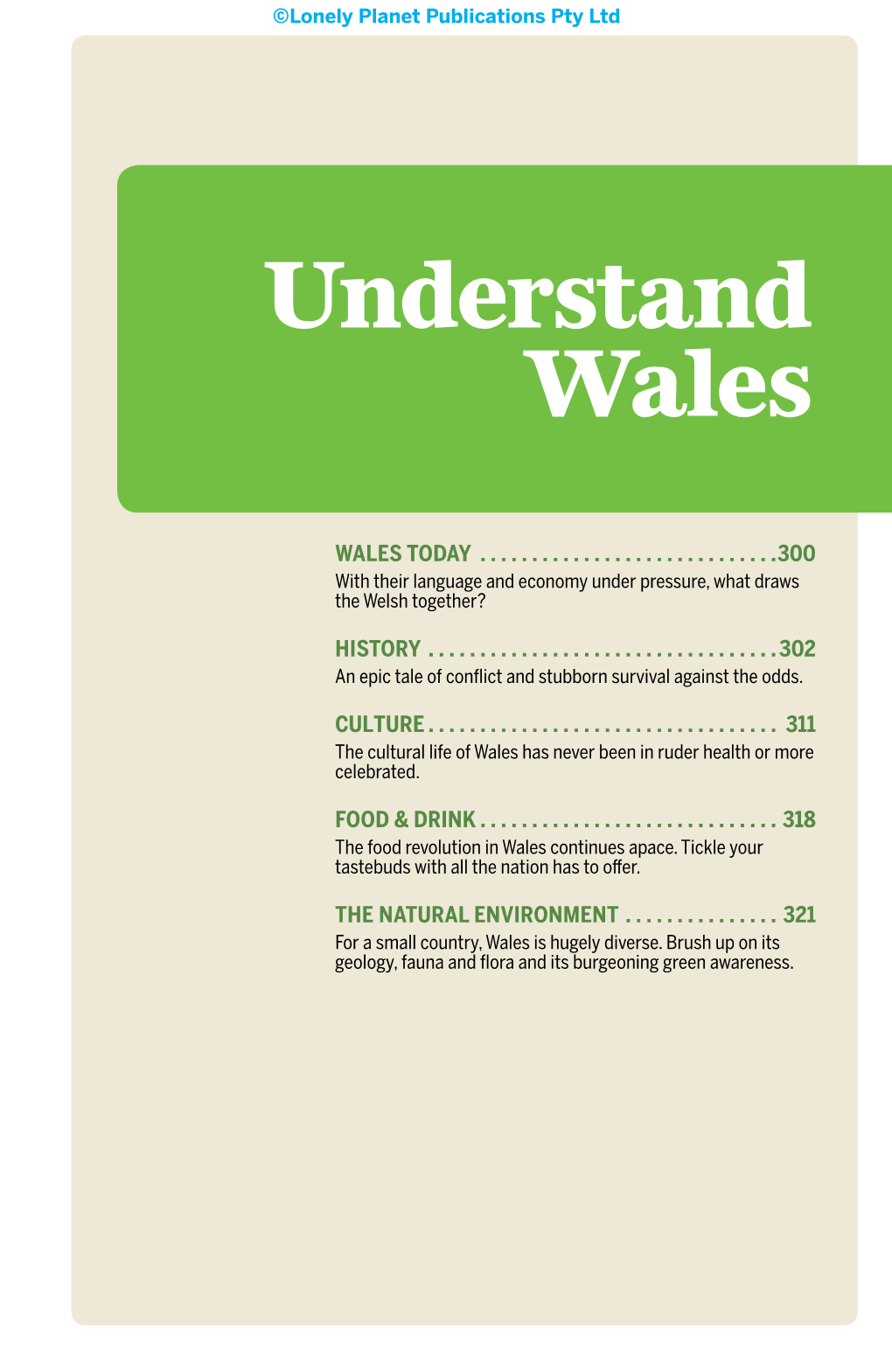 Understand Wales