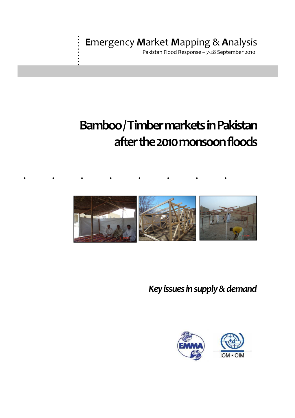 Bamboo & Timber EMMA Final Report