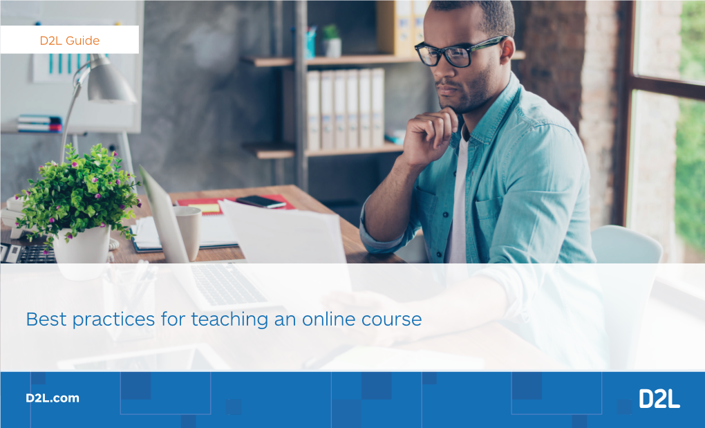 Best Practices for Teaching an Online Course