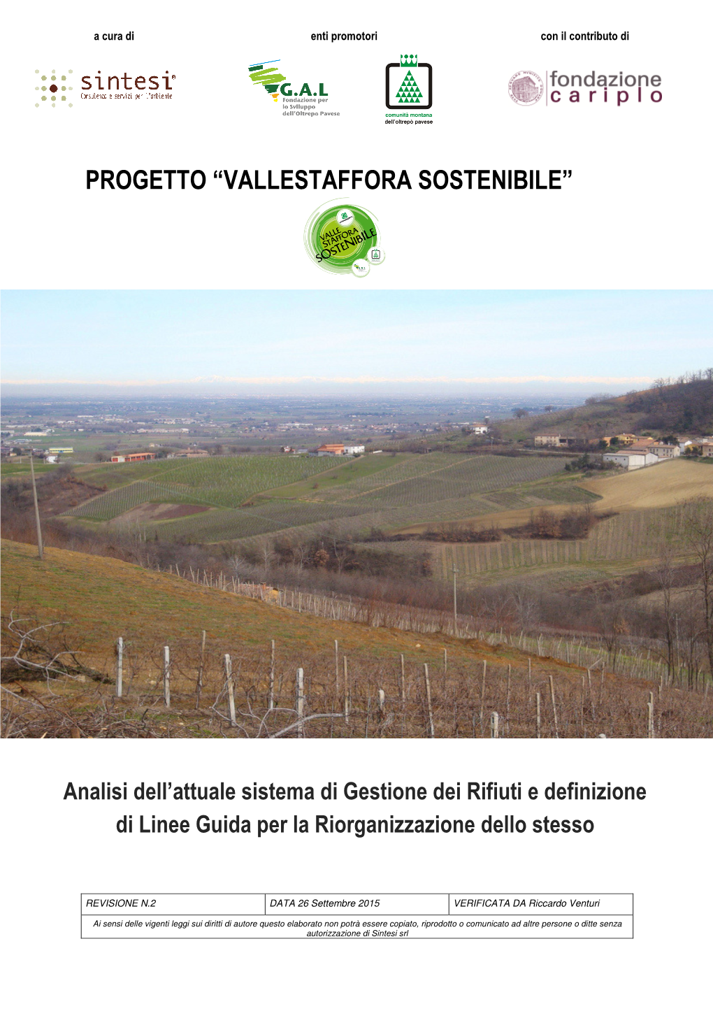 Progetto “Vallestaffora Sostenibile”