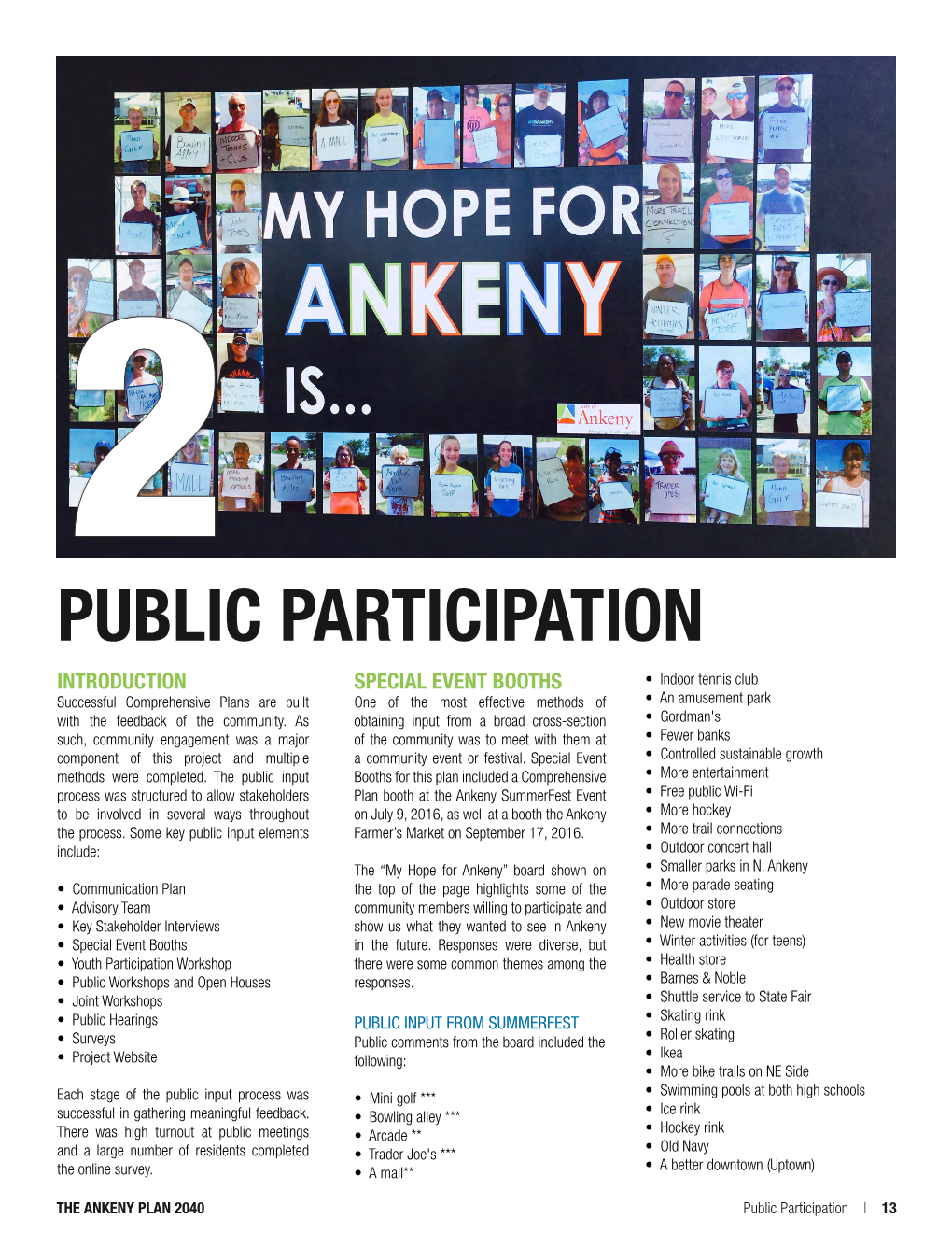 Public Participation