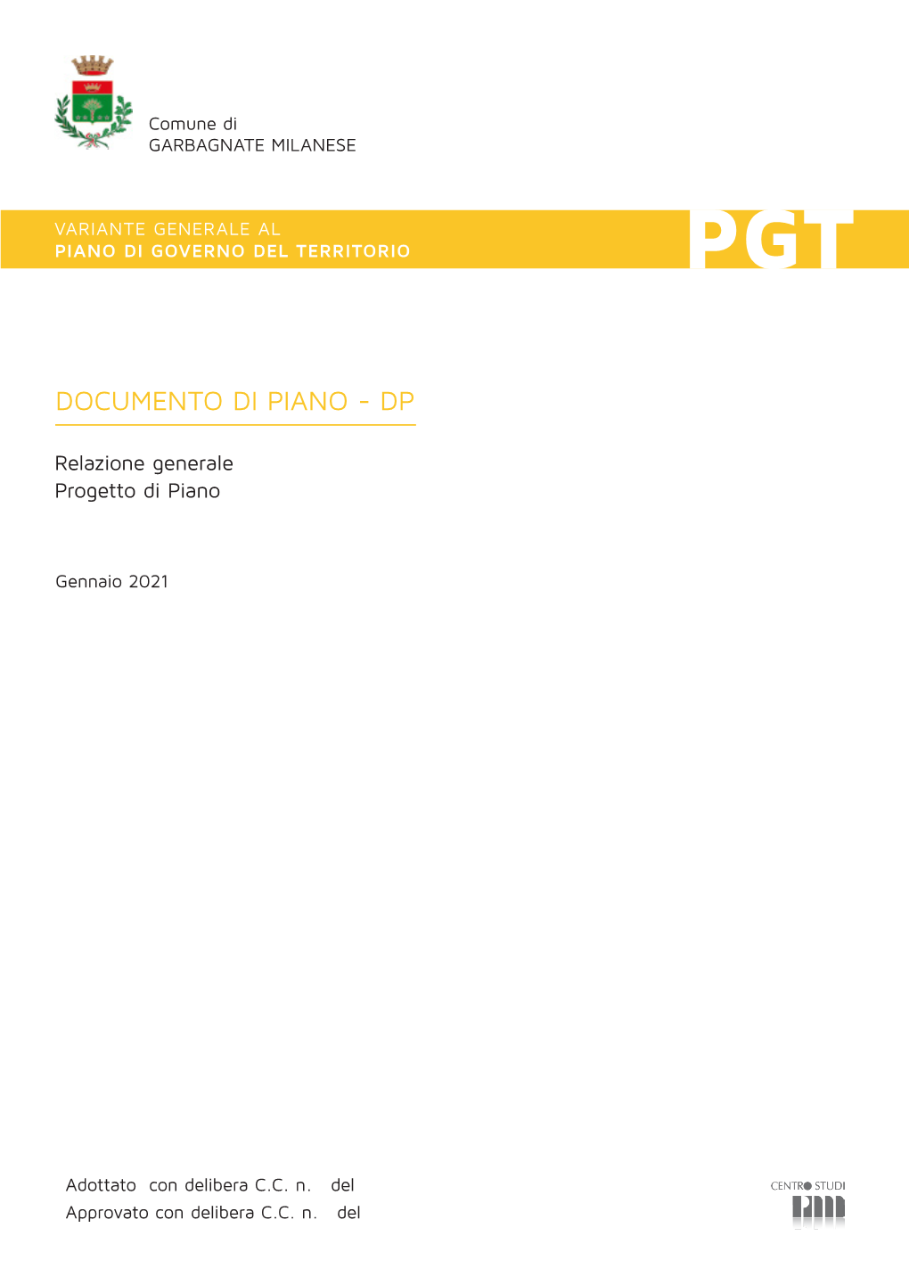 Documento Di Piano - Dp