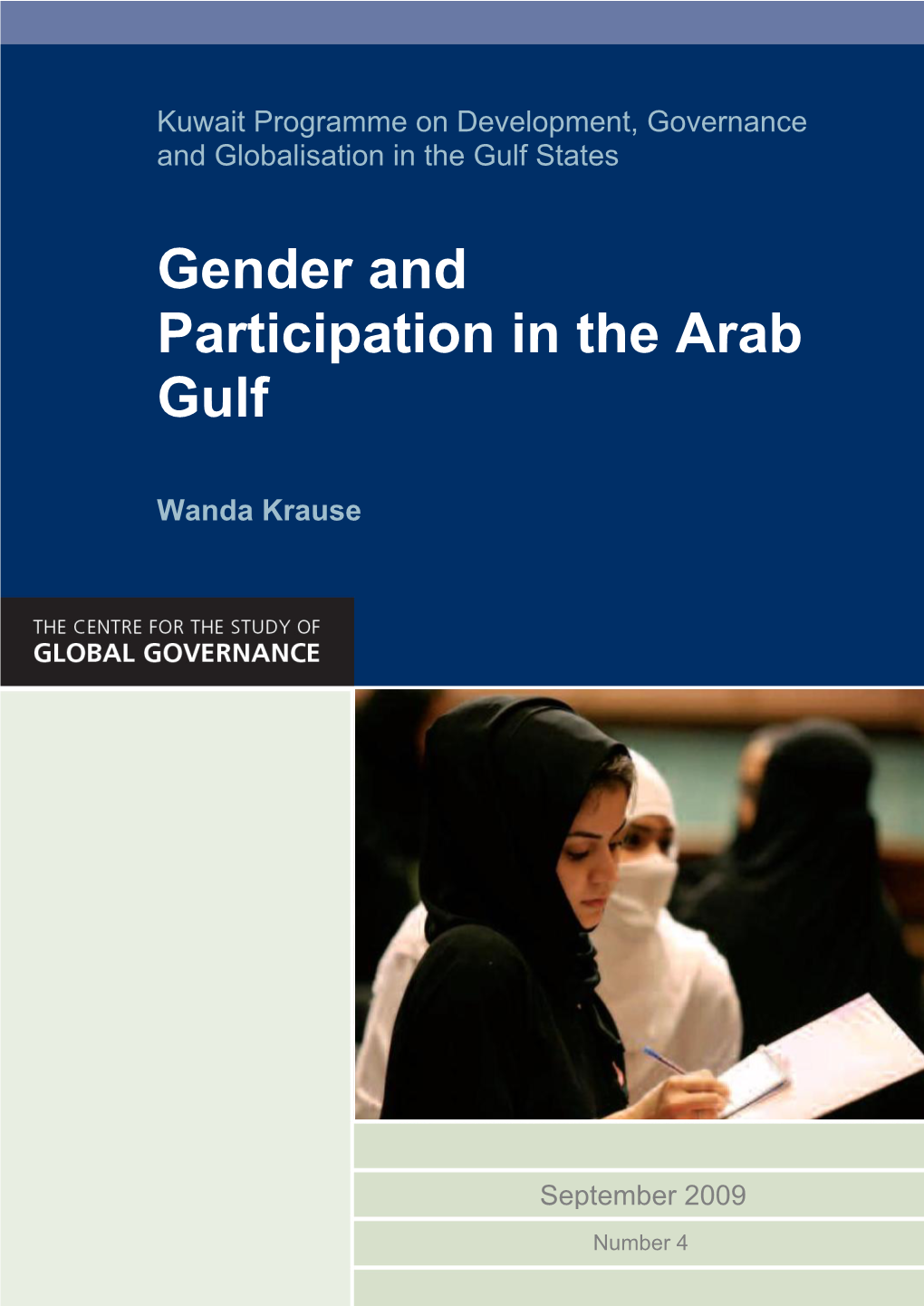 Gender and Participation in the Arab Gulf