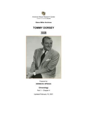 Tommy Dorsey 1938