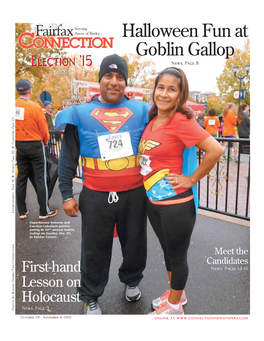 Halloween Fun at Goblin Gallop Electionelection ’15’15 News, Page 8 Inside
