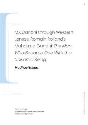68-77 M.K. Gandhi Through Western Lenses