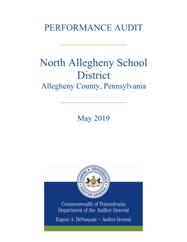 North Allegheny School District Allegheny County, Pennsylvania ______