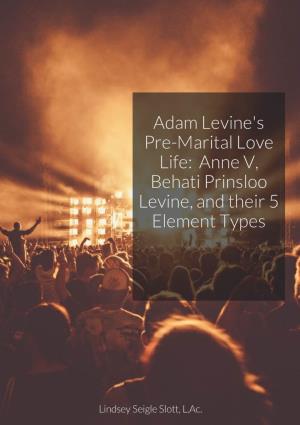 Adam Levine's Pre-Marital Love Life: Anne V, Behati Prinsloo Levine, and Their 5 Element Types