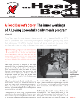 A Food Basket's Story: the Inner Workings of a Loving Spoonful's Daily Meals Program by Shawn Hall