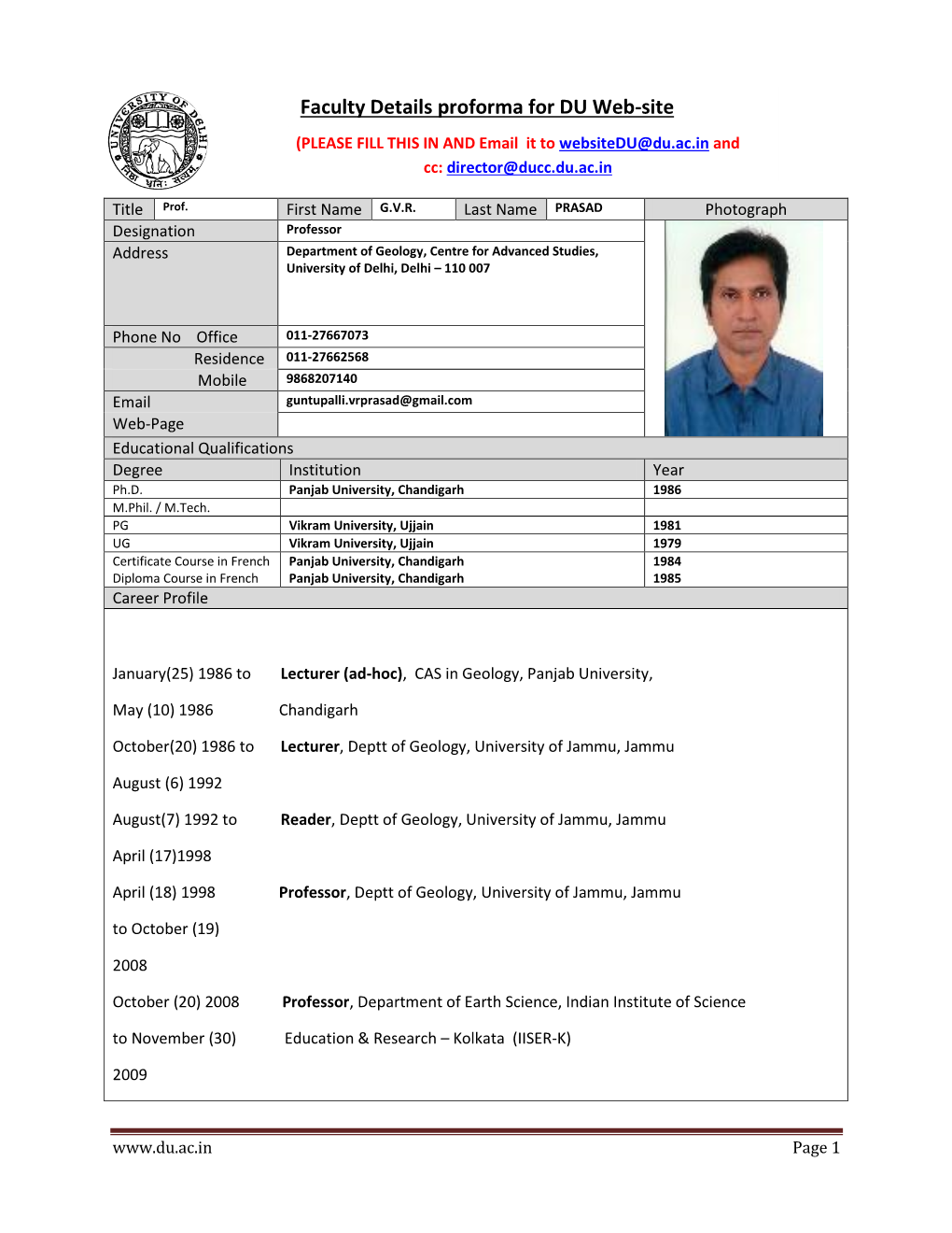 Geology GVR Prasad.Pdf