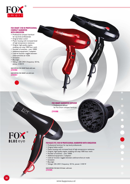 Fox Smart Hairdryer Diffuser 2741098